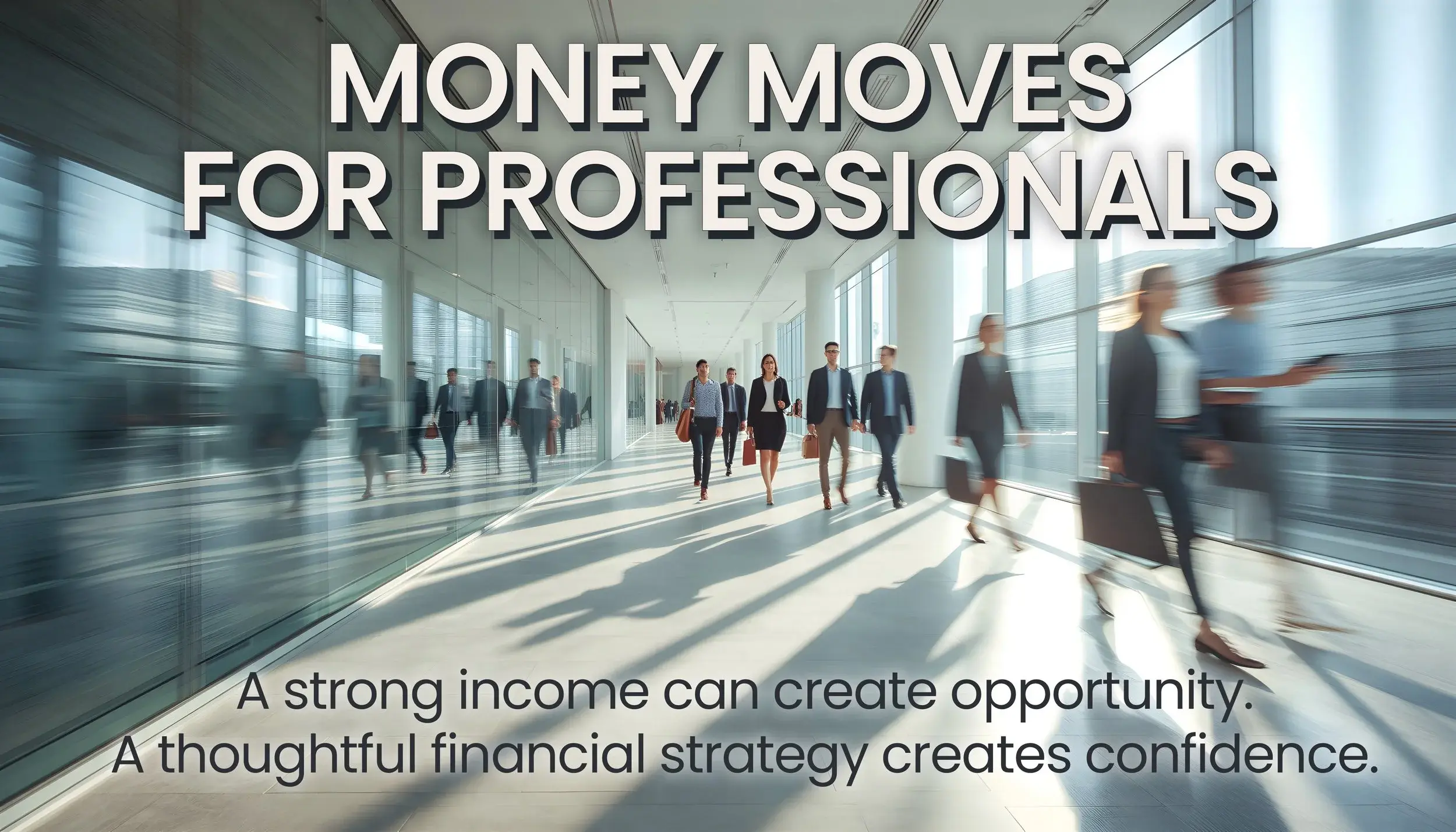 Money Moves for Professionals: Building Wealth with Intention
